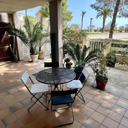 Studio Cabine Avec Terrasse 4 Pers, Acces Direct Plage, Tv, Animaux Admis - Argeles-Sur-Mer - Fr-1-225-798 Dış mekan fotoğraf