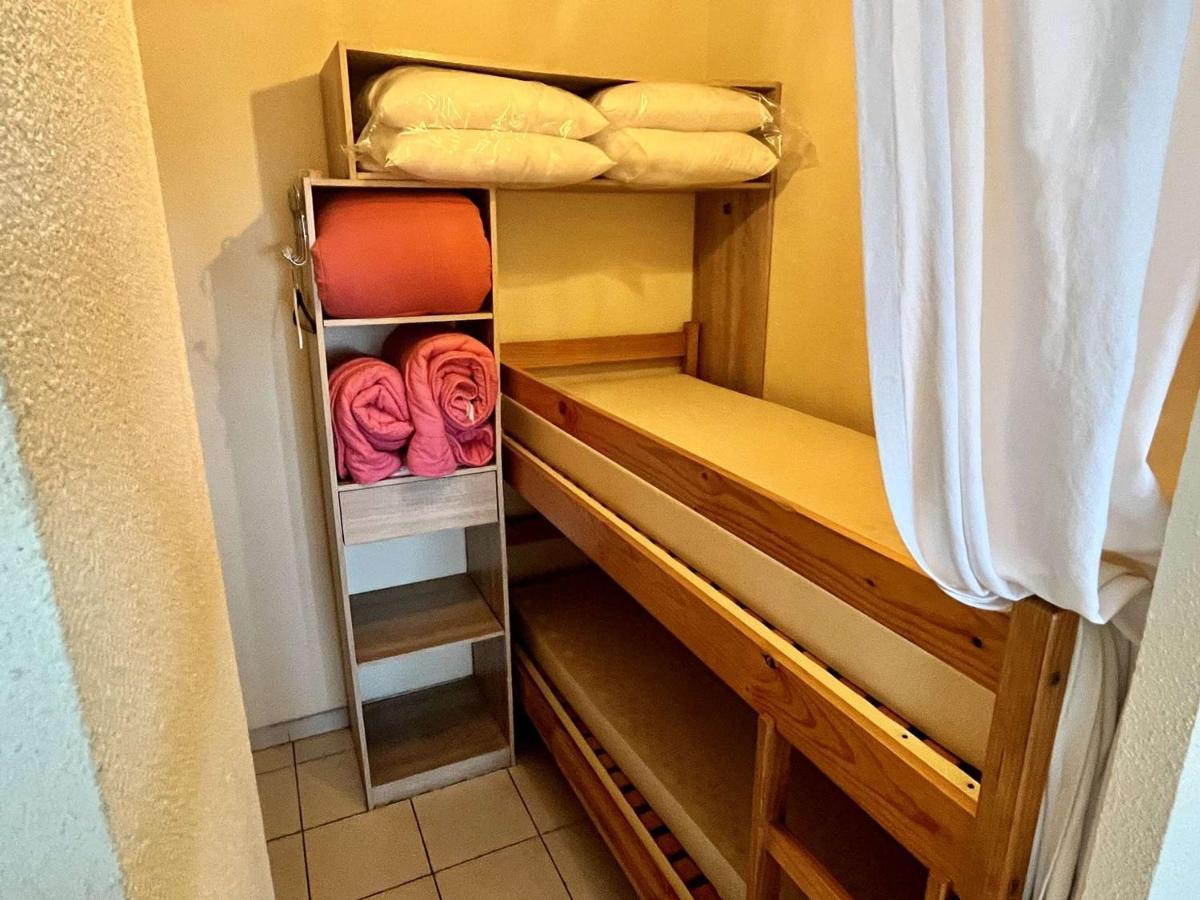 Studio Cabine Avec Terrasse 4 Pers, Acces Direct Plage, Tv, Animaux Admis - Argeles-Sur-Mer - Fr-1-225-798 Dış mekan fotoğraf